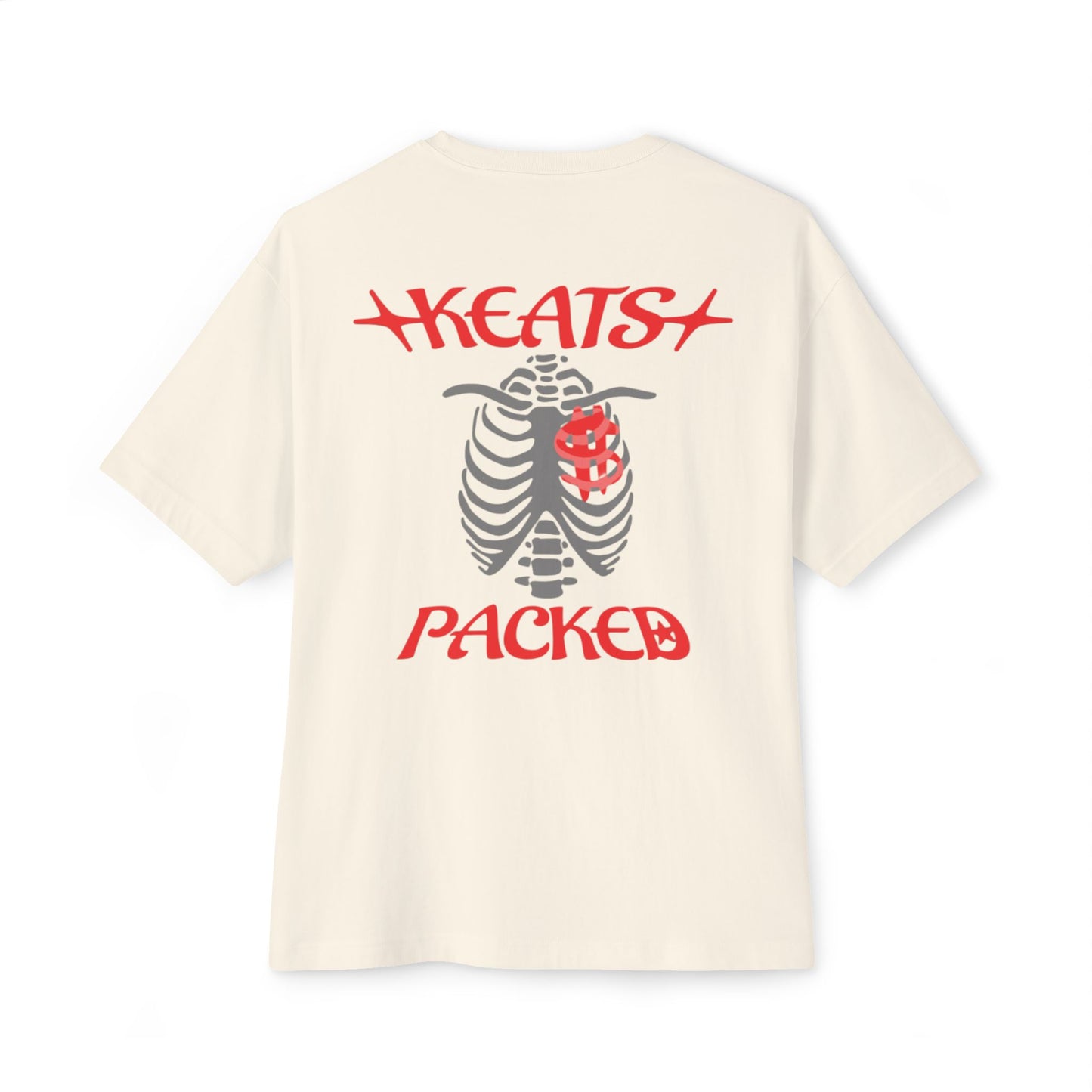 Keats Packed Money To The Heart - Boxy Tee
