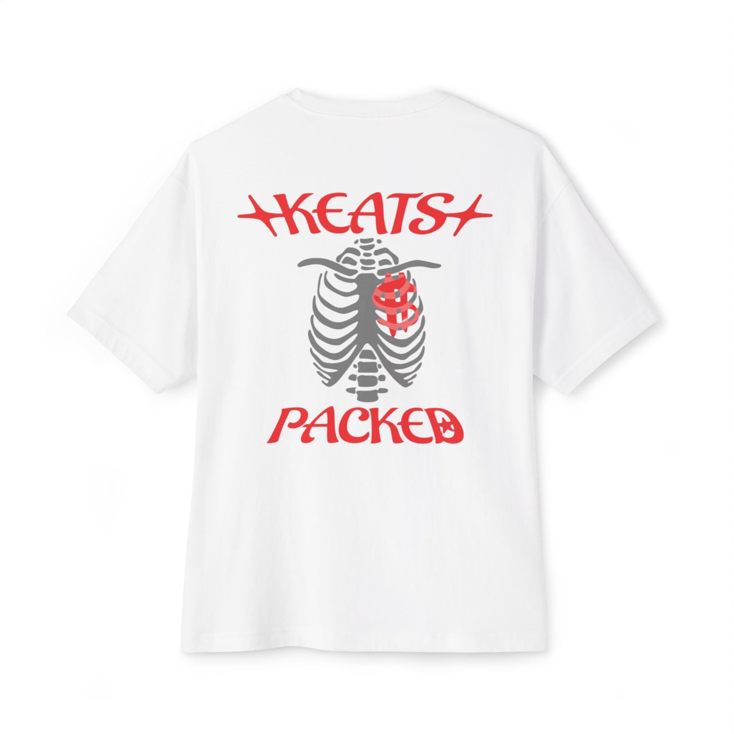 Keats Packed Money To The Heart - Boxy Tee