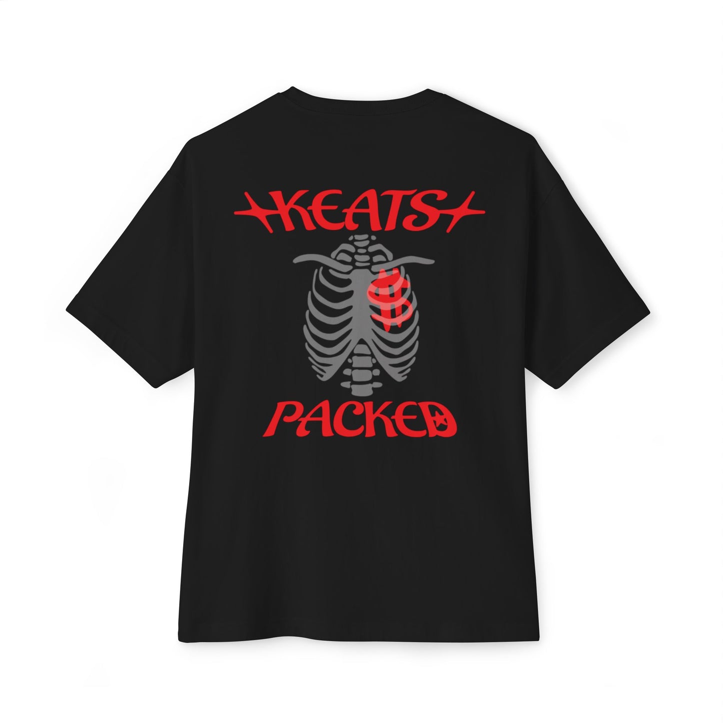 Keats Packed Money To The Heart - Boxy Tee