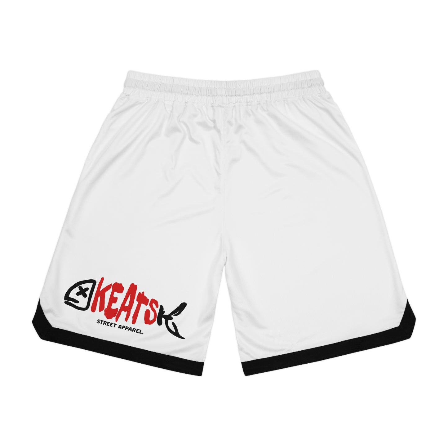 Keats Fish Bones - Basketball Shorts